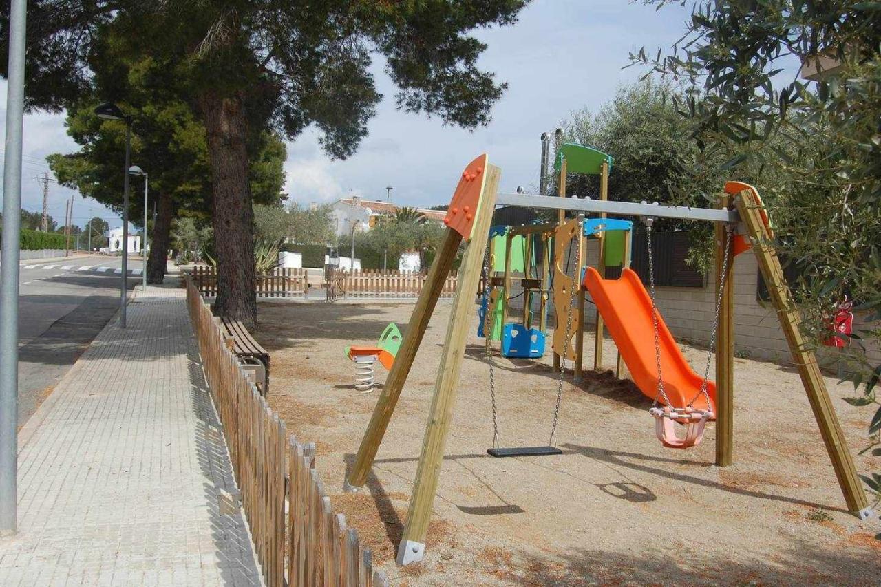 安波拉Casa Junto A La Playa Costa Dorada别墅 外观 照片